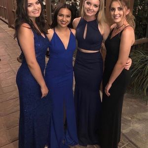 Cinderella Divine Two-Piece Dress, Size XS, Blue